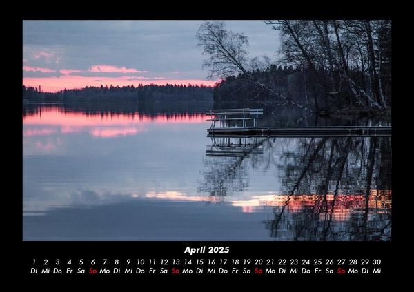 Produktbild: Seeblick 2025 Fotokalender DIN A3