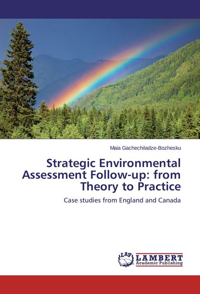 Produktbild: Strategic Environmental Assessment Follow-up: from Theory to Practice