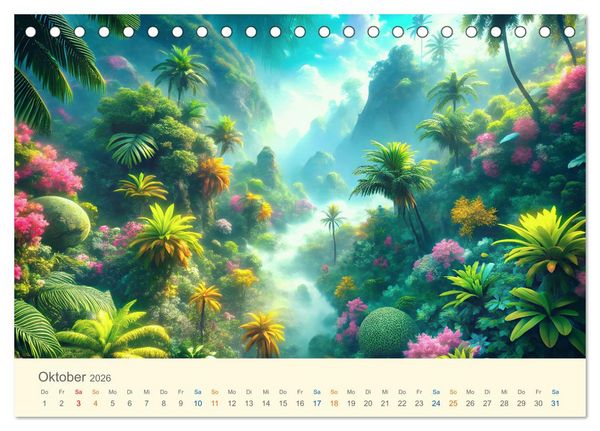 Produktbild: Nicht von diesem Planeten (Tischkalender 2026 DIN A5 quer), CALVENDO Monatskalender