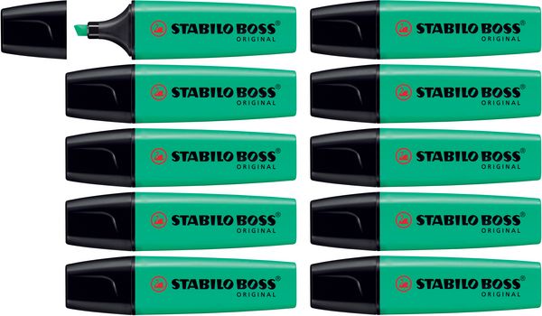 Produktbild: STABILO BOSS t&uuml;rkis Leuchtmarkierer