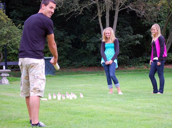 Produktbild: BEX 511-150 - Number Kubb Original, Nummern Kubb aus Gummibaum Holz