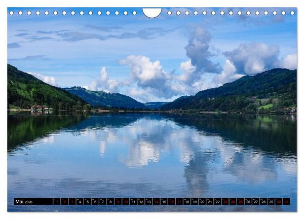 Produktbild: Ausflugsziele rund um Isny (Wandkalender 2026 DIN A4 quer), CALVENDO Monatskalender