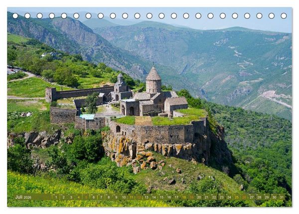 Produktbild: Armenien entdecken (Tischkalender 2026 DIN A5 quer), CALVENDO Monatskalender