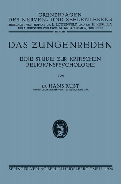 Produktbild: Das Zungenreden