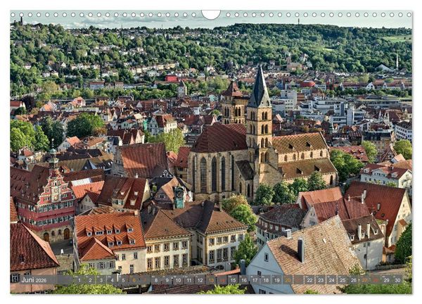 Produktbild: Esslingen am Neckar. Ein- und Ausblicke von Andreas Voigt (Wandkalender 2026 DIN A3 quer), CALVENDO Monatskalender