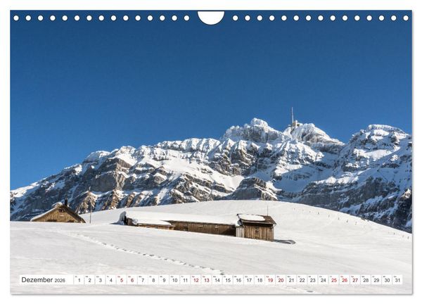 Produktbild: Appenzellerland (Wandkalender 2026 DIN A4 quer), CALVENDO Monatskalender