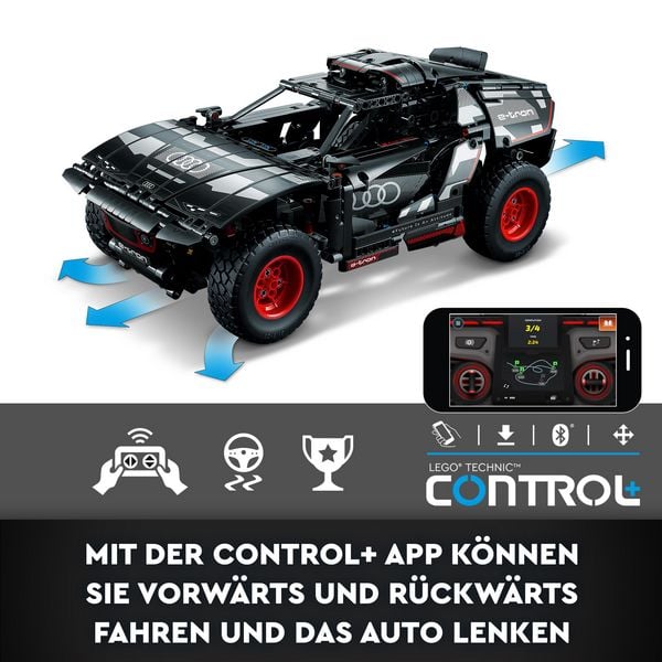 Produktbild: LEGO Technic 42160 Audi RS Q e-tron, ferngesteuertes RC-Auto-Spielzeug