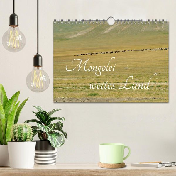 Produktbild: Mongolei - weites Land (Wandkalender 2026 DIN A4 quer), CALVENDO Monatskalender