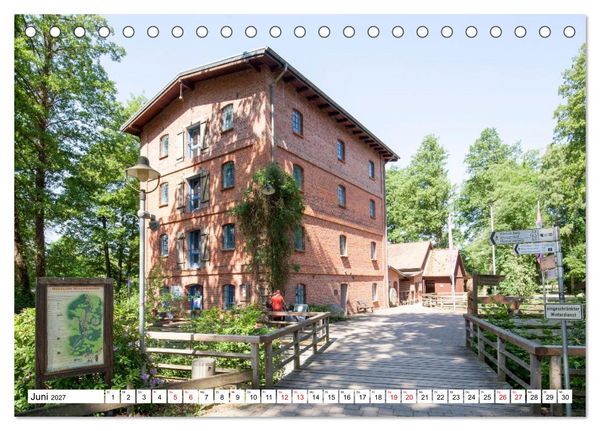 Produktbild: Radland Deutschland - L&uuml;neburger Heide (Tischkalender 2027 DIN A5 quer), CALVENDO Monatskalender