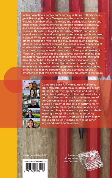 Produktbild: Literacy and Learning in Times of Crisis
