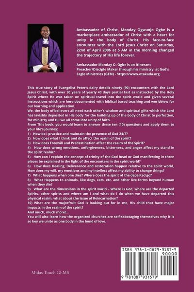 Produktbild: True Story of Thirty (30) Years SPIRITUAL TRAVEL Diary into the Spirit World