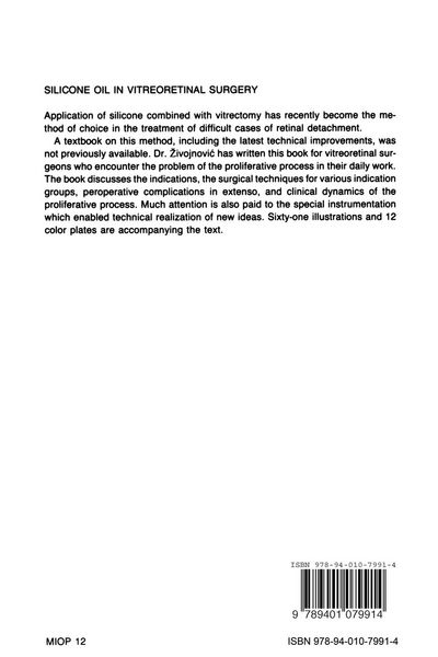 Produktbild: Silicone Oil in Vitreoretinal Surgery