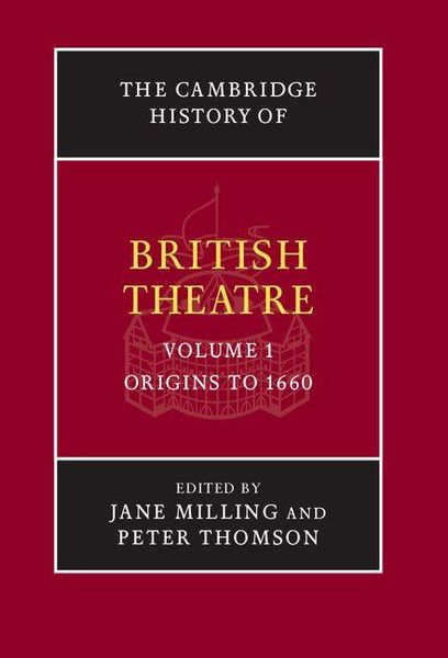 Produktbild: The Cambridge History of British Theatre
