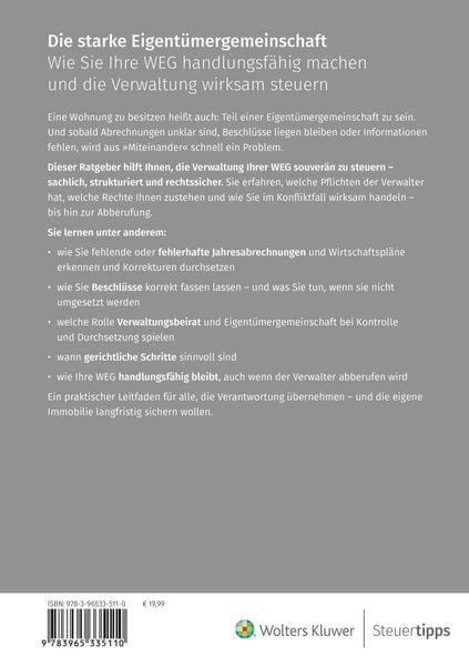 Produktbild: Die starke Eigent&uuml;mergemeinschaft