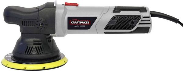 Produktbild: Dino KRAFTPAKET 640302 Exzenterpoliermaschine 230V 900W 1600 - 4200 U/min 12.5mm