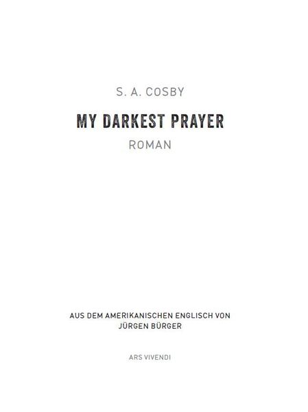 Produktbild: My Darkest Prayer