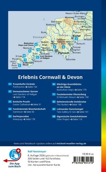 Produktbild: Reisef&uuml;hrer Cornwall