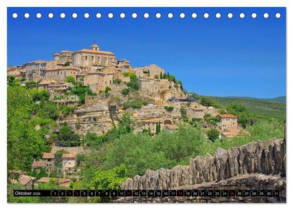 Produktbild: Provence (Tischkalender 2026 DIN A5 quer), CALVENDO Monatskalender
