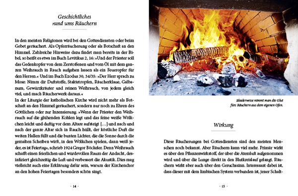 Produktbild: Das kleine Buch: R&auml;uchern mit Kr&auml;utern und Harzen