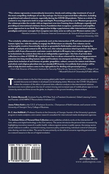 Produktbild: The Ethics of Personal Data Collection in International Relations