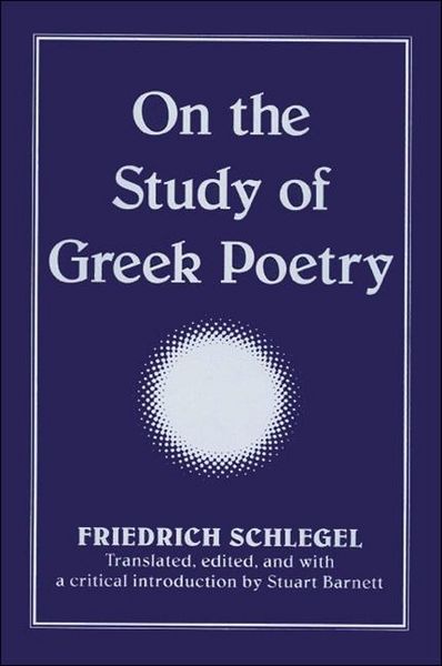 Produktbild: On the Study of Greek Poetry