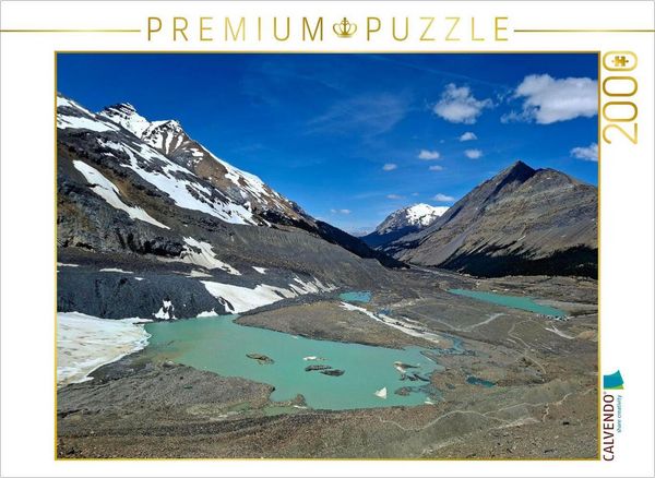CALVENDO Puzzle Columbia Icefield, Alberta | 2000 Teile Lege-Größe 90x67cm Foto-Puzzle für glückliche Stunden