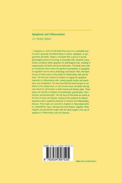 Produktbild: Apoptosis and Inflammation