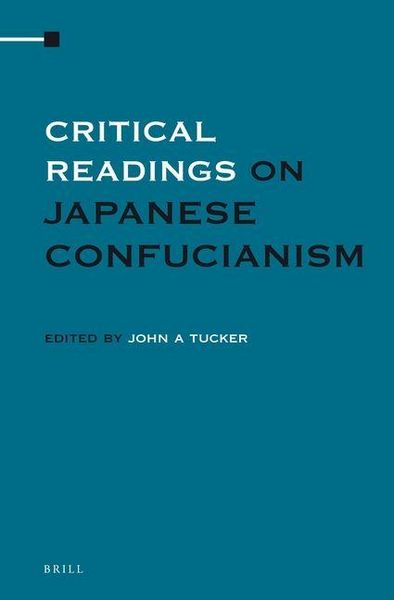 Produktbild: Critical Readings on Japanese Confucianism Four Volume Set