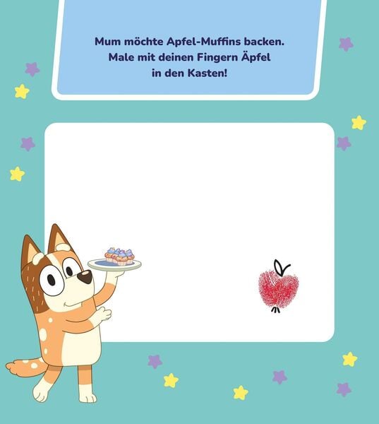 Produktbild: Bluey: Mein Malspa&szlig; mit Fingerstempeln