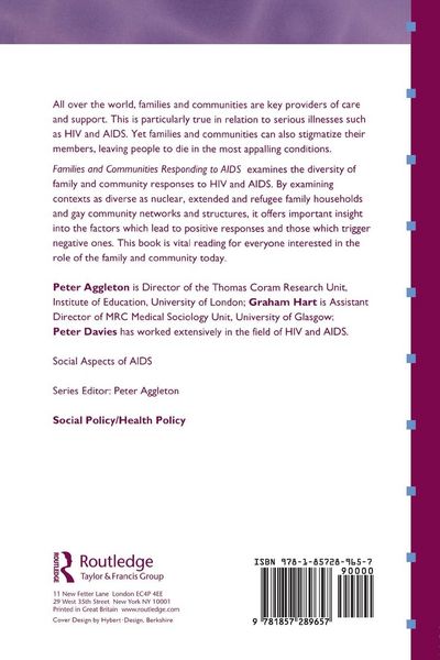 Produktbild: Families and Communities Responding to AIDS