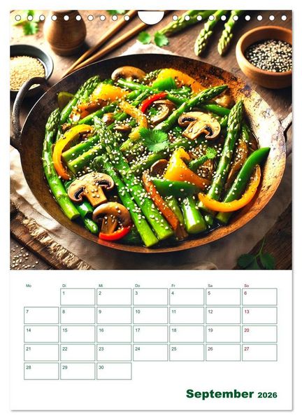 Produktbild: Spargelgl&uuml;ck &ndash; von der Ernte bis zum Genuss (Wandkalender 2026 DIN A4 hoch), CALVENDO Monatskalender