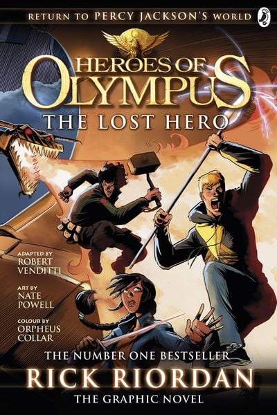 The Lost Hero: The Graphic Novel (Heroes of Olympus Book 1), Taschenbuch von Rick Riordan, Penguin Books UK