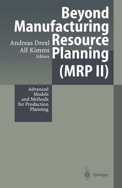 Produktbild: Beyond Manufacturing Resource Planning (MRP II)