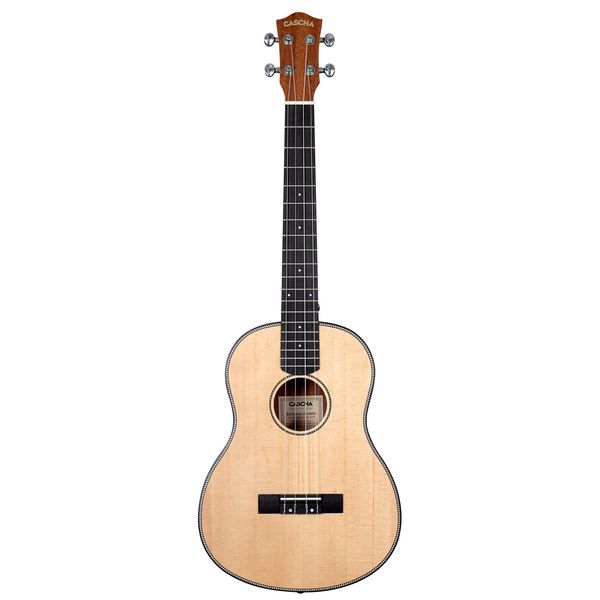 Produktbild: Baritone Ukulele Mahogany Spruce Solid Top (incl. Bag padded, 3 Picks, Top: Spruce)