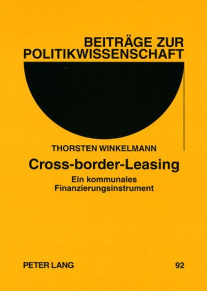 Produktbild: Cross-border-Leasing