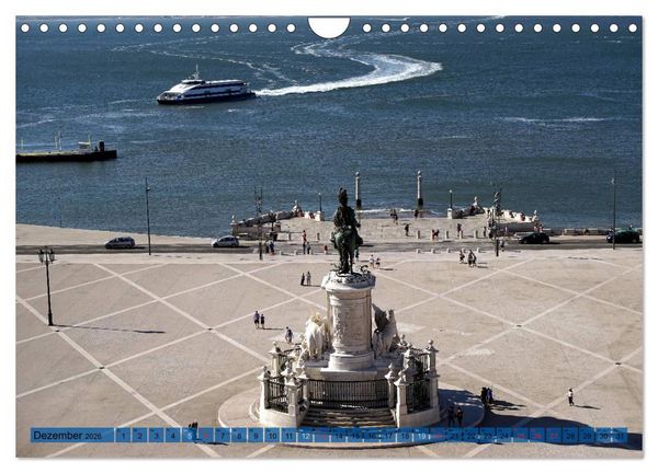 Produktbild: BlickPunkt Lissabon (Wandkalender 2026 DIN A4 quer), CALVENDO Monatskalender