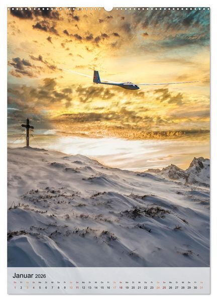 Produktbild: Segelfliegen - einfach Spa&szlig; (hochwertiger Premium Wandkalender 2026 DIN A2 hoch), Kunstdruck in Hochglanz