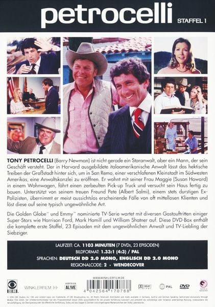 Produktbild: Petrocelli - Staffel 1 [7 DVDs]