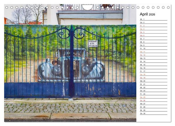 Produktbild: Graffiti (Wandkalender 2026 DIN A4 quer), CALVENDO Monatskalender