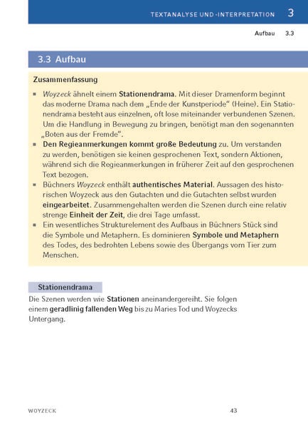 Woyzeck - Textanalyse und Interpretation