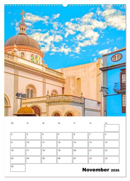 Produktbild: Wundersch&ouml;nes Reiseziel - La Laguna und La Orotava (Wandkalender 2026 DIN A2 hoch), CALVENDO Monatskalender