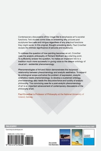 Produktbild: Phenomenologies of Art and Vision
