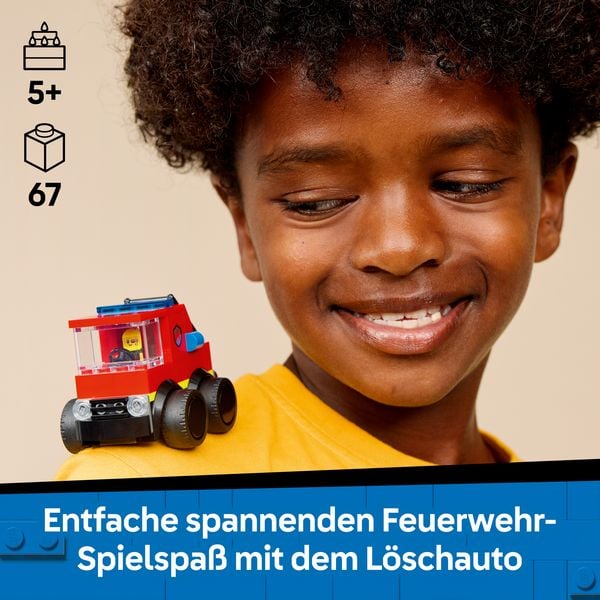 Produktbild: LEGO City 60482 Coole Flitzer &ndash; L&ouml;schauto, Spielzeug mit Minifigur