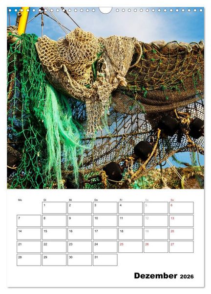 Produktbild: Neuharlingersiel Hafenromantik / Planer (Wandkalender 2026 DIN A3 hoch), CALVENDO Monatskalender