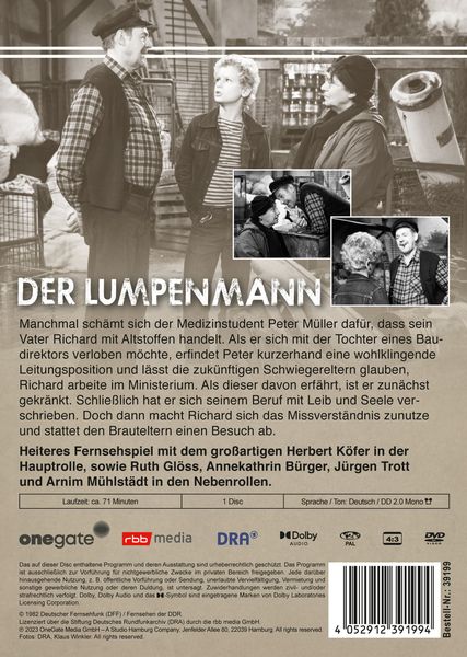 Produktbild: Der Lumpenmann (DDR TV-Archiv)