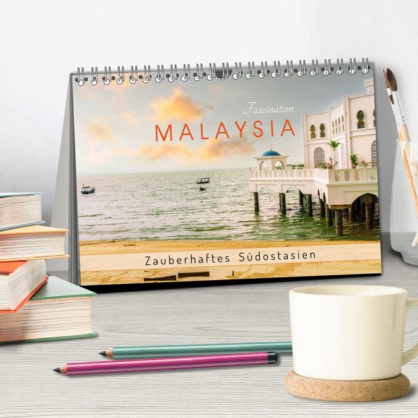 Produktbild: Faszination Malaysia Zauberhaftes S&uuml;dostasien (Tischkalender 2026 DIN A5 quer), CALVENDO Monatskalender