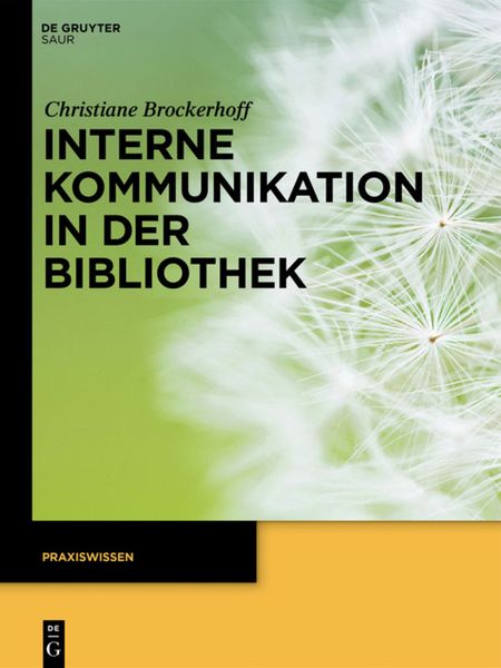Produktbild: Interne Kommunikation in der Bibliothek