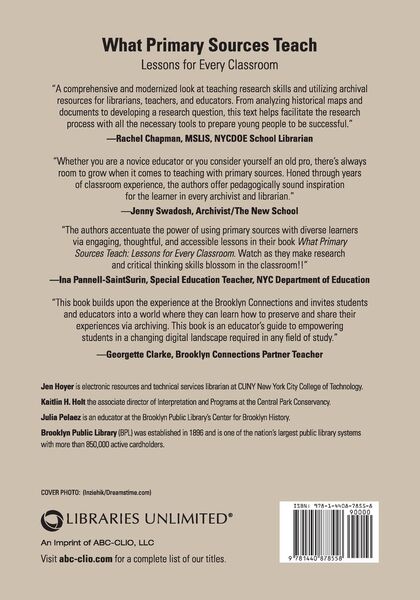 Produktbild: What Primary Sources Teach
