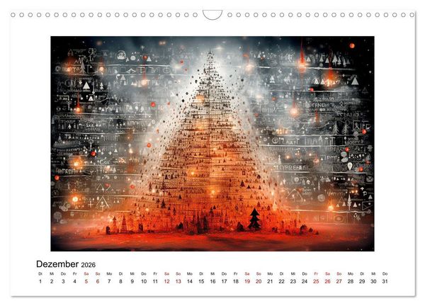 Produktbild: Bunte abstrakte Welt (Wandkalender 2026 DIN A3 quer), CALVENDO Monatskalender
