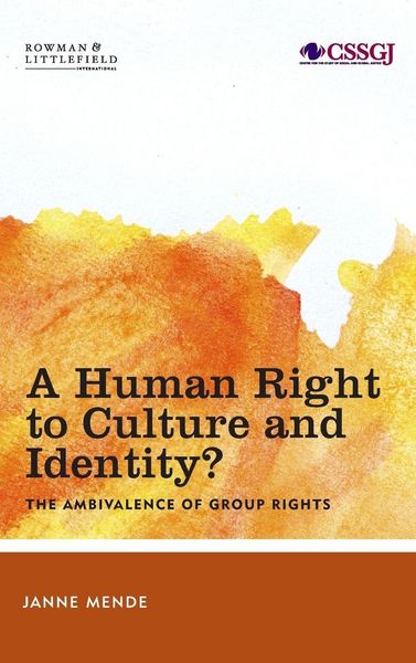 Produktbild: Human Right to Culture and Identity